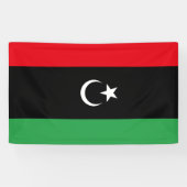 Vlag van Libië Spandoek (Horizontaal)