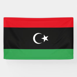 Vlag van Libië Spandoek