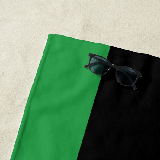 Vlag van Libië Strandlaken (In situ)