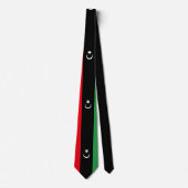 Vlag van Libië Stropdas (Voorkant)