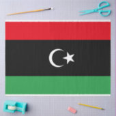 Vlag van Libië Tissuepapier (Craft)