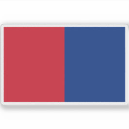 Vlag van Liechtenstein (1852-1921) Sticker