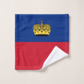 Vlag van Liechtenstein Bad Handdoek (Wasdoekje)