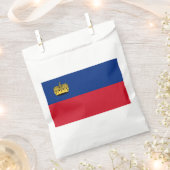 Vlag van Liechtenstein Bedankzakje (Geknipt)