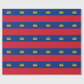 Vlag van Liechtenstein Cadeaupapier (Vlak)