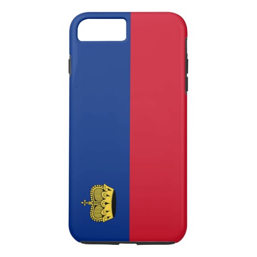 Vlag van Liechtenstein Case-Mate iPhone Case (Achterkant)