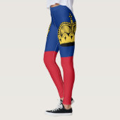 Vlag van Liechtenstein Leggings (Links)