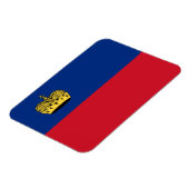 Vlag van Liechtenstein Magneet (Linkerzijde)