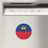 Vlag van Liechtenstein Magneet (Insitu (Vaatwasser))
