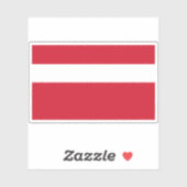 Vlag van Liechtenstein (onbekend-1719) #2 Sticker (Vel)