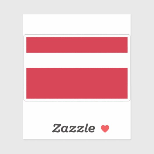 Vlag van Liechtenstein (onbekend-1719) #2 Sticker (Vel)