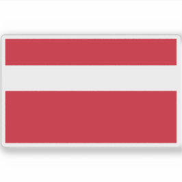 Vlag van Liechtenstein (onbekend-1719) #2 Sticker