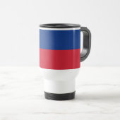 Vlag van Liechtenstein Reisbeker (Voorkant rechts)