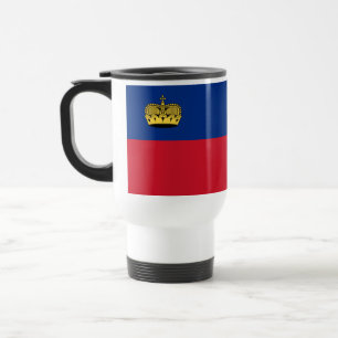Vlag van Liechtenstein Reisbeker