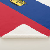 Vlag van Liechtenstein Sherpa Deken (3/4)