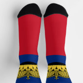 Vlag van Liechtenstein Sokken (Top)