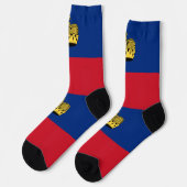 Vlag van Liechtenstein Sokken (Links)