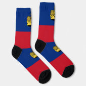 Vlag van Liechtenstein Sokken (Rechts)