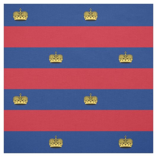 Vlag van Liechtenstein Stof (Swatch)