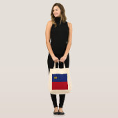 Vlag van Liechtenstein Tote Bag (Voorkant (model))