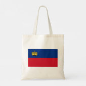 Vlag van Liechtenstein Tote Bag (Achterkant)