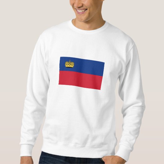 Vlag van Liechtenstein Trui (Voorkant)