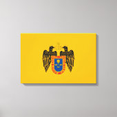 Vlag van Lima (Peru) Canvas Afdruk (Voorkant)