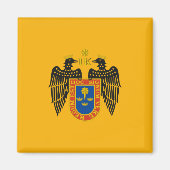 Vlag van Lima (Peru) Magneet (Voorkant)