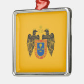 Vlag van Lima (Peru) Metalen Ornament (Links)