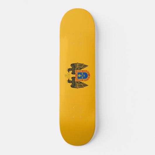 Vlag van Lima (Peru) Persoonlijk Skateboard (Voorkant)