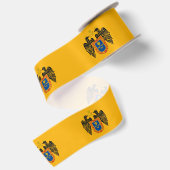 Vlag van Lima (Peru) Satijnen Lint (Achterkant)