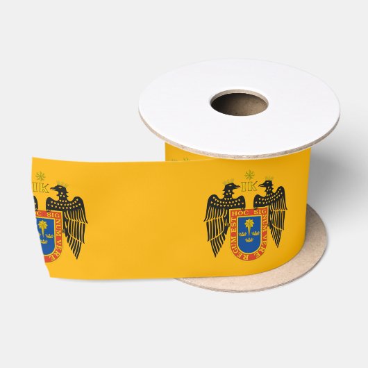 Vlag van Lima (Peru) Satijnen Lint (Spoel)