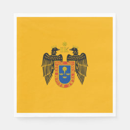 Vlag van Lima (Peru) Servet