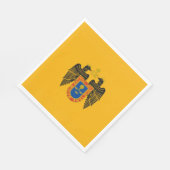 Vlag van Lima (Peru) Servet (Hoek)