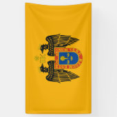 Vlag van Lima (Peru) Spandoek (Verticaal)