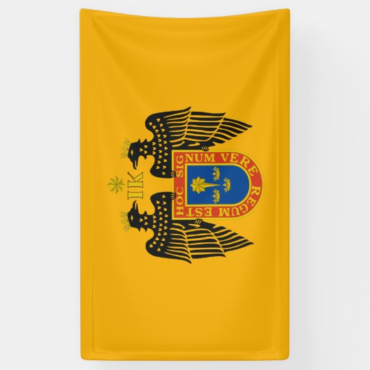 Vlag van Lima (Peru) Spandoek (Verticaal)