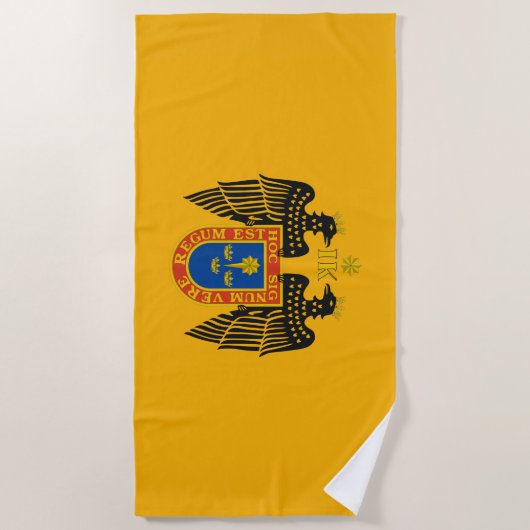 Vlag van Lima (Peru) Strandlaken (Voorkant)