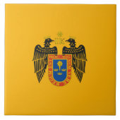 Vlag van Lima (Peru) Tegeltje (Voorkant)