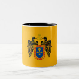 Vlag van Lima (Peru) Tweekleurige Koffiemok