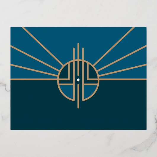 Vlag van Lincoln, Nebraska Folie Feestdagen Briefkaart (Voorkant)