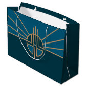 Vlag van Lincoln, Nebraska Groot Cadeauzakje (Achterkant Gekanteld)