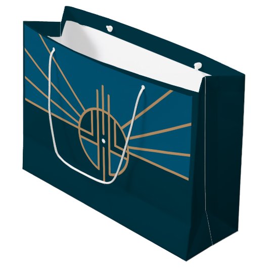 Vlag van Lincoln, Nebraska Groot Cadeauzakje (Voorkant Gekanteld)