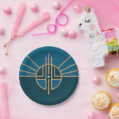 Vlag van Lincoln, Nebraska Papieren Bordje (Feest)