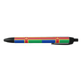 Vlag van Lincolnshire Black Ink Pen (Bodem)
