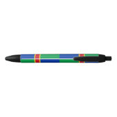 Vlag van Lincolnshire Black Ink Pen (Achterkant)