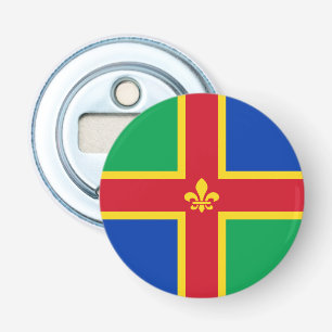 Vlag van Lincolnshire Bottle Opener