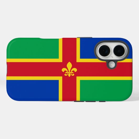 Vlag van Lincolnshire Case-Mate iPhone Case (Achterkant (horizontaal))