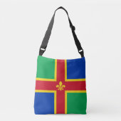 Vlag van Lincolnshire Crossbody Bag Crossbody Tas (Voorkant)