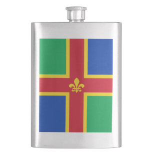 Vlag van Lincolnshire Flask Flacon