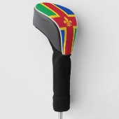 Vlag van Lincolnshire Golf Head Hoesje Golfheadcover (Schuin)